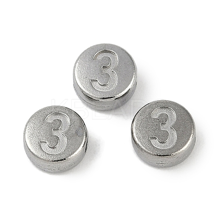 Anti-Tarnish 304 Stainless Steel Beads STAS-L082-018P-04-1