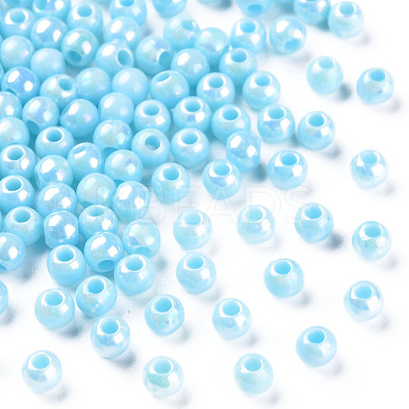 Opaque Acrylic Beads MACR-S371-11-I05-1