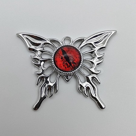 Alloy Resin Pendants FIND-WH0366-169F-1