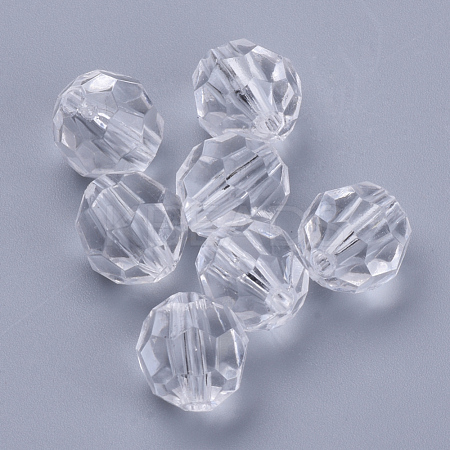 Transparent Acrylic Beads TACR-Q257-16mm-V01-1