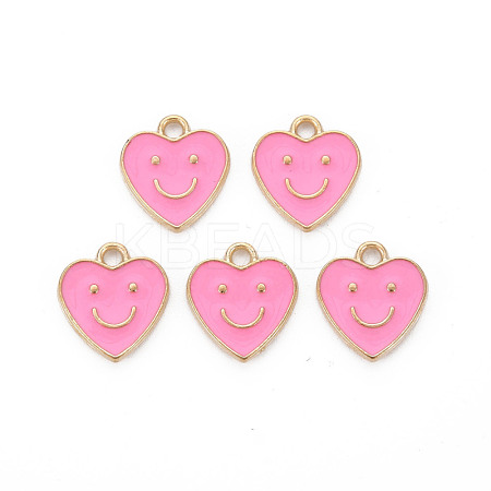 Alloy Enamel Charms X-ENAM-T016-12D-RS-1