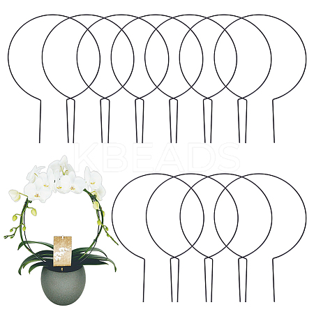 12Pcs Iron Plant Supports AJEW-GO0002-80-1