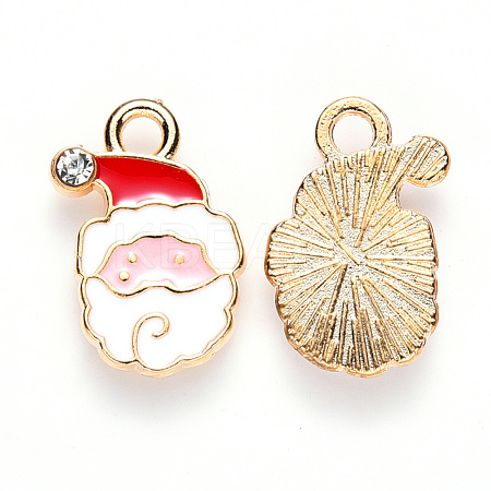 Alloy Enamel Pendants X-ENAM-S121-004A-01-1