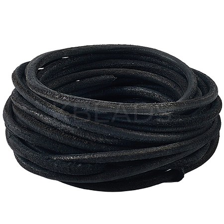 5M DIY Frosted Cowhide Leather Cord OCOR-GF0004-97C-01-1