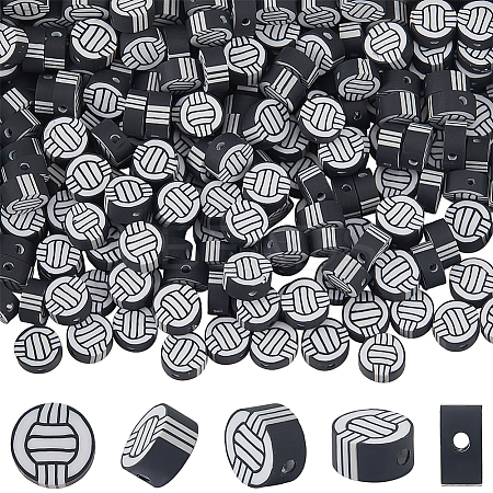 300Pcs Handmade Polymer Clay Beads CLAY-PA0001-31B-1
