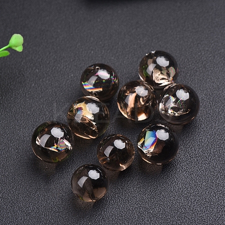 Natural Smoky Quartz Crystal Ball Display Decorations PW-WG31081-01-1