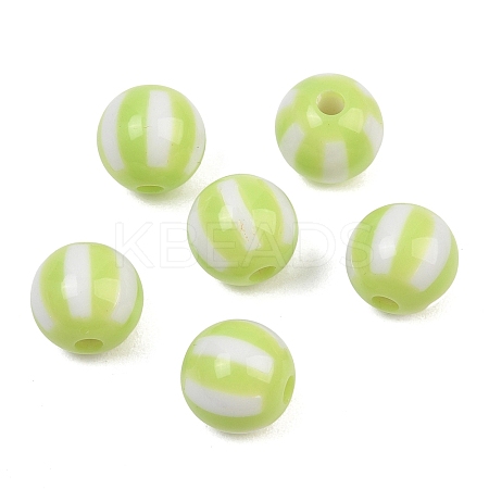 Opaque Acrylic Beads OACR-D314-07K-1