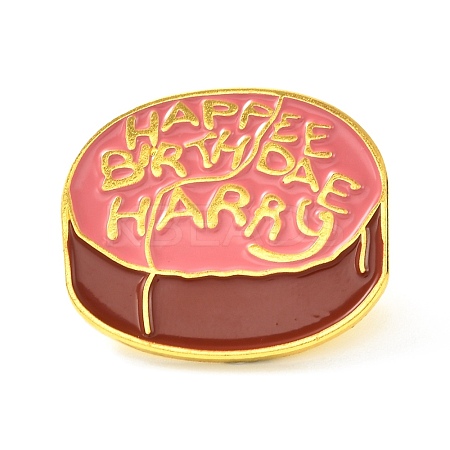 Happy Birthday Enamel Pin JEWB-C009-21-1