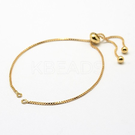 DanLingJewelry Brass Box Chain Bracelet Making KK-DL0001-05-NR-1