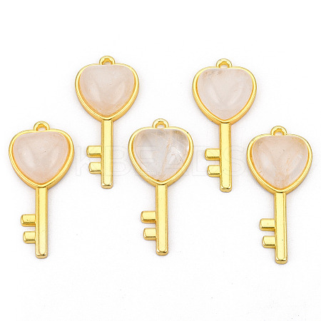 Natural Quartz Crystal Pendants G-N326-158-19-1