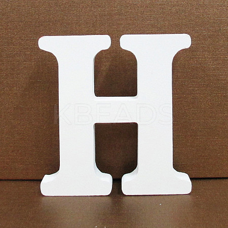 Letter Wooden Ornaments LETT-PW0002-61H-1