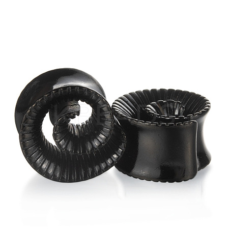 Vortex Brass Alloy Ear Tunnels FS-WGA94B8-02-1