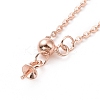 925 Sterling Silver Cable Chains Necklace Making STER-I021-06RG-4
