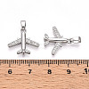 Brass Micro Pave Cubic Zirconia Pendants KK-T070-82P-3