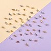 100Pcs 2 Colour 304 Stainless Steel Snap on Bails STAS-SZ0001-92-4