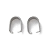 304 Stainless Steel Snap on Bails STAS-V007-02B-P-1