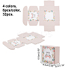 ARRICRAFT 32Pcs 4 Colors Paper Candy Boxes CON-AR0001-05-2