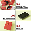 Rectangle Paper Jewelry Set Storage Boxes with Bowknot X1-CON-TAC0014-04D-5