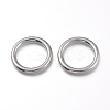 Tarnish Resistant 304 Stainless Steel Linking Rings LS-STAS-H120-10P-B-1