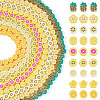9 Strands 9 Styles Handmade Polymer Clay Bead Strands CLAY-TA0001-74-1