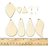 DIY Unfinished Blank Earring Making Kit DIY-FS0004-10-6