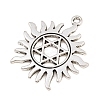 Tibetan Style Alloy Pendants AL-CBA1187-09A-AS-2