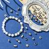 60Pcs 12 Styles Buddhist Theme Tibetan Style Zinc Alloy Spacer Beads FIND-CJ0002-20-6