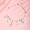 100Pcs Transparent Glass Pendants GLAA-CJ0001-89-6