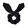 Rabbit Ear Polyester Elastic Hair Accessories OHAR-PW0007-14D-1