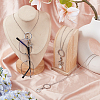 3Pcs 304 Stainless Steel Cable Chain Necklaces Making NJEW-DR00012-4