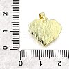 Brass Micro Pave Cubic Zirconia Enamel Pendants KK-V007-41G-02-3