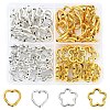 80Pcs Tibetan Style Alloy Bead Frame TIBE-YW0001-78-1