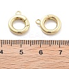 Rack Plating Brass Spring Gate Rings LS-KK-H449-58G-01-NR-3