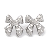 Non-Tarnish 304 Stainless Steel Stud Earrings EJEW-H013-29P-1