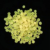 Luminous Glow in the Dark Transparent Glass Round Beads GLAA-F124-B03-2