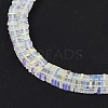 Electroplate Glass Beads Strands GLAA-B023-01A-15-3