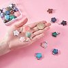 Natural & Synthetic Mixed Stone Pendants G-PH0034-36P-3