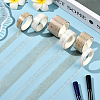 1Bag Lace Patterns PET Floral Decorative Tape Set AJEW-SP0002-74E-5