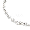 Brass Pouch Necklace Making for Gemstone Nugget NJEW-JN04369-01-6