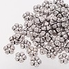 Heart Tibetan Style Charms Tibetan Silver Spacers Beads LS-AC0752-NF-3