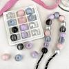 Opaque Acrylic Beads OACR-I013-19-1
