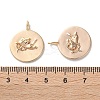 Brass Pendants KK-C079-02G-3