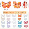 100Pcs Transparent Glass Beads GLAA-SC0002-23-2