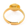 Adjustable Brass Finger Rings Components KK-WH0054-22C-G-2