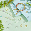 40Pcs 2 Colors Rack Plating Brass Bead Frames KK-PH0006-31-5