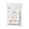 10Pcs Opaque Acrylic Enamel Beads ACRC-FS0001-02G-6