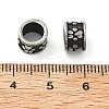 304 Stainless Steel European Beads STAS-V008-40AS-3