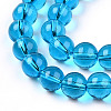 Transparent Glass Beads Strands GLAA-T032-T10mm-06-3