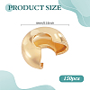 150Pcs Brass Crimp Beads KK-ME0003-52B-2