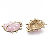 Alloy Enamel Pendants ENAM-N055-027A-NR-3